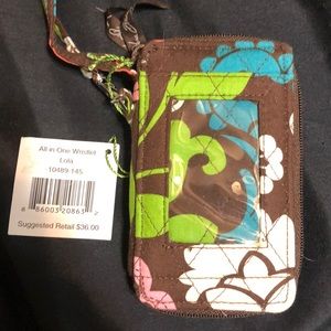 Vera Bradley All in one wristlet